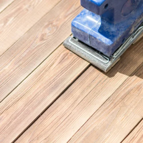 Hardwood refinishing services at Carpet Depot in Whitmore Lake, MI